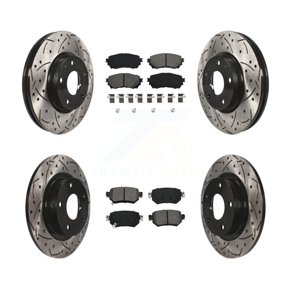 Transit Auto - KDS-100552 - Front and Rear Disc Brake Kits image 1