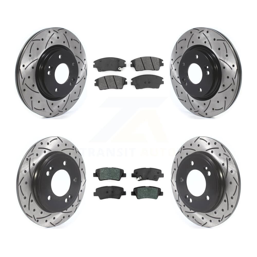 Transit Auto - KDS-100581 - Front and Rear Disc Brake Kits image 1