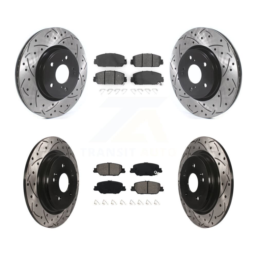 Transit Auto - KDS-100585 - Front and Rear Disc Brake Kits image 1