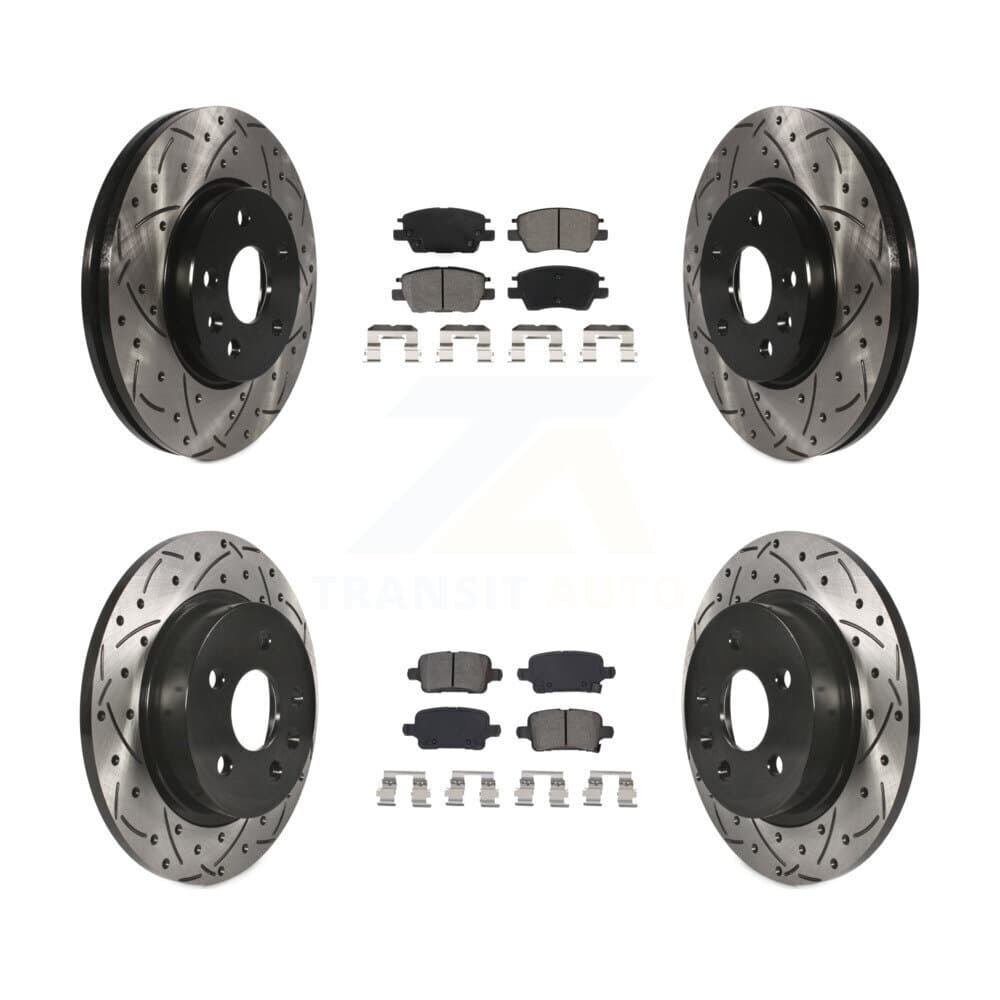 Transit Auto - KDS-100623 - Front and Rear Disc Brake Kits image 1