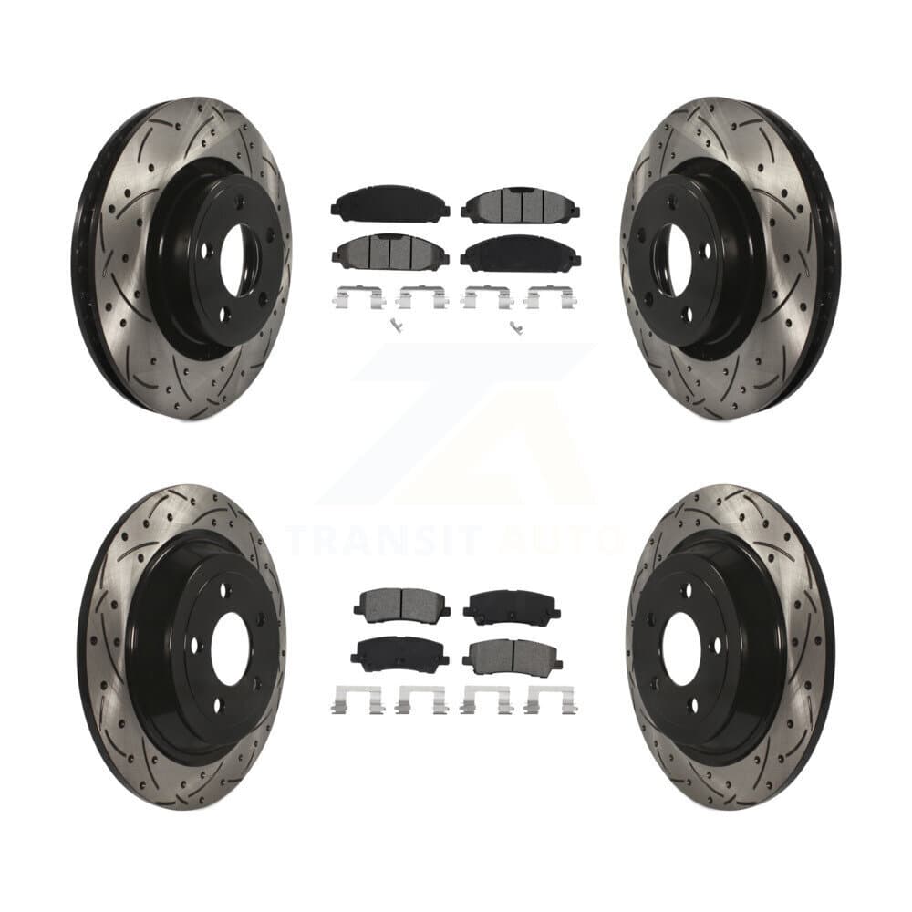 Transit Auto - KDS-100627 - Front and Rear Disc Brake Kits image 1