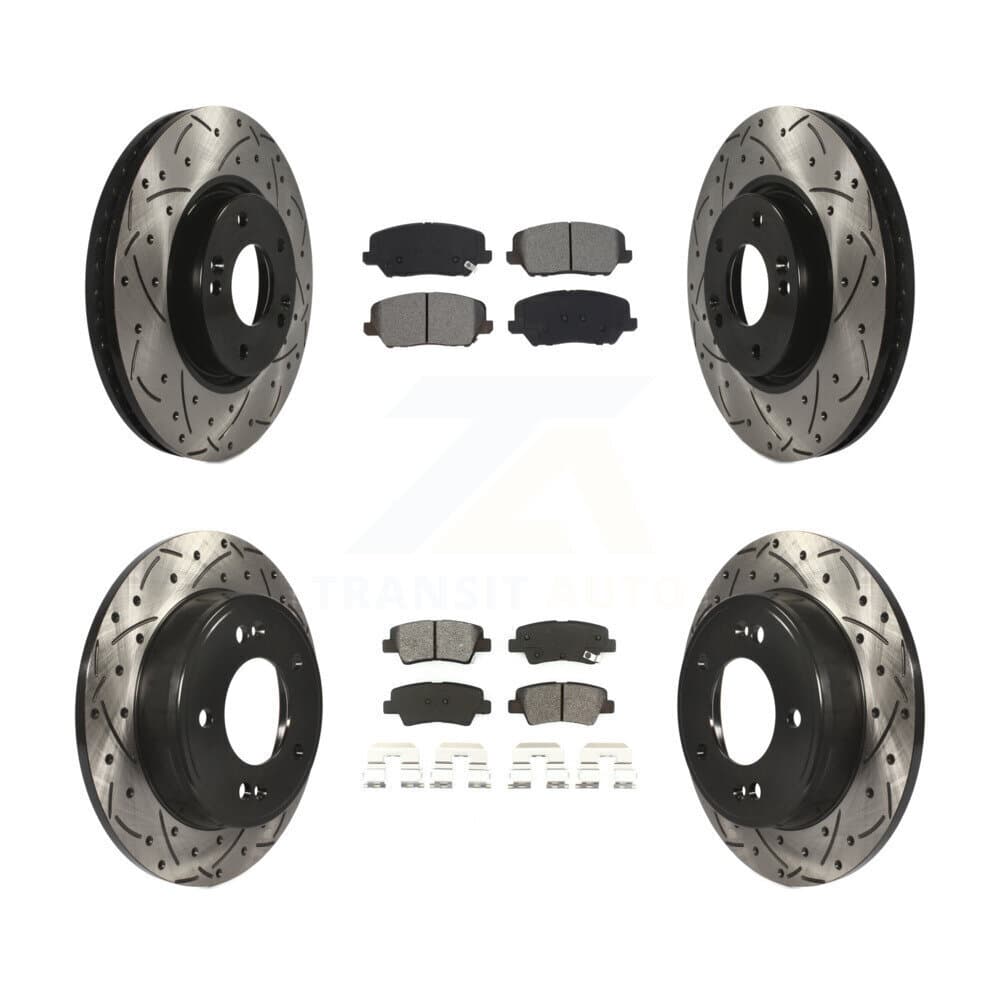 Transit Auto - KDS-100629 - Front and Rear Disc Brake Kits image 1