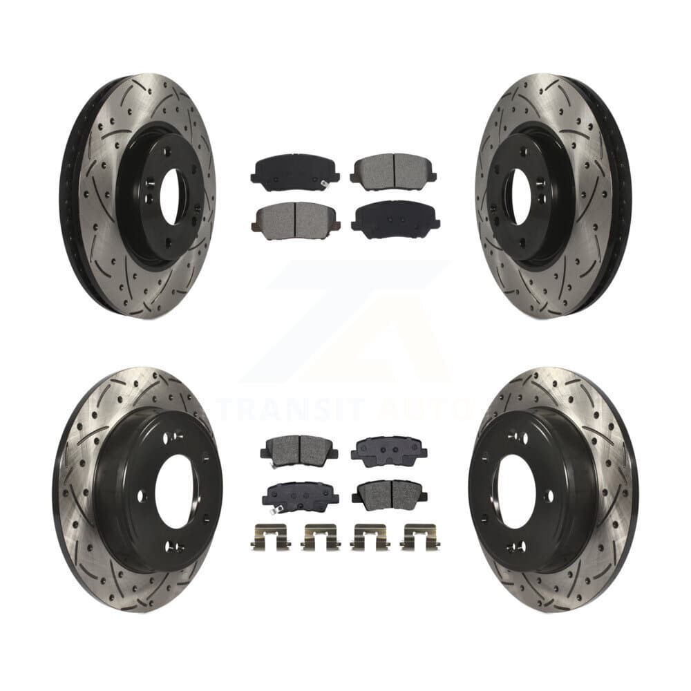 Transit Auto - KDS-100630 - Front and Rear Disc Brake Kits image 1