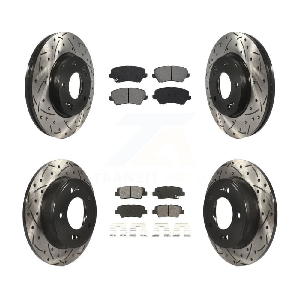 Transit Auto - KDS-100633 - Front and Rear Disc Brake Kits image 1