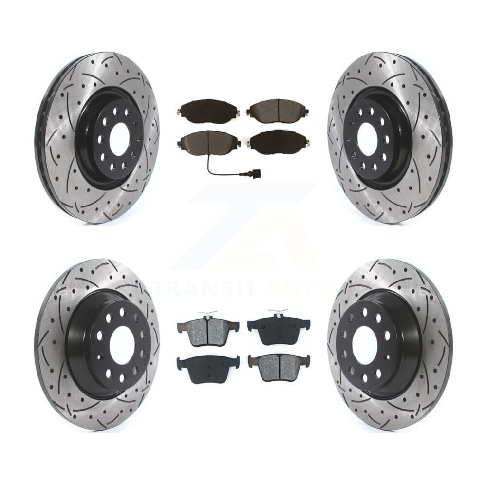 Transit Auto - KDS-100641 - Front and Rear Disc Brake Kits image 1