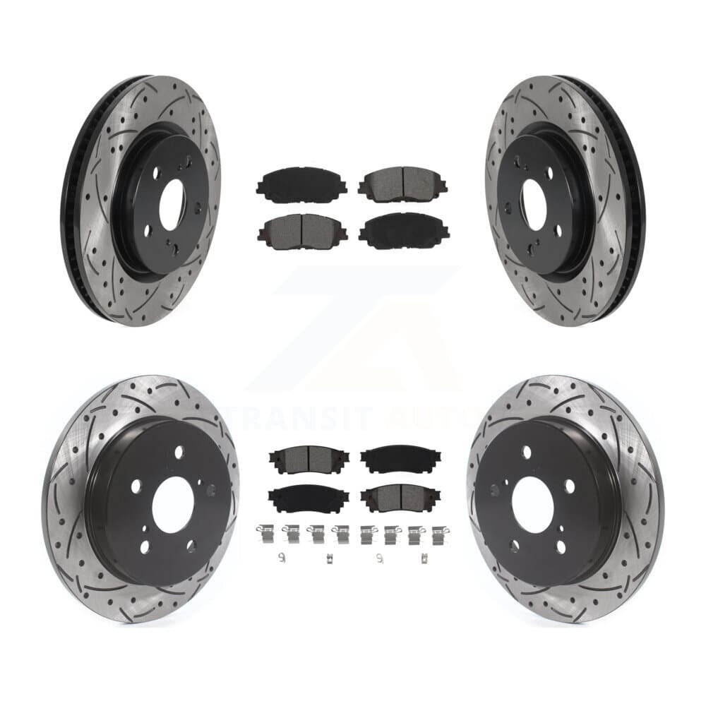 Transit Auto - KDS-100646 - Front and Rear Disc Brake Kits image 1