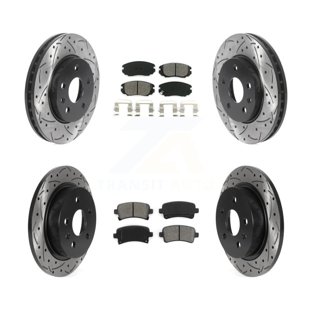 Transit Auto - KDS-100706 - Front and Rear Disc Brake Kits image 1