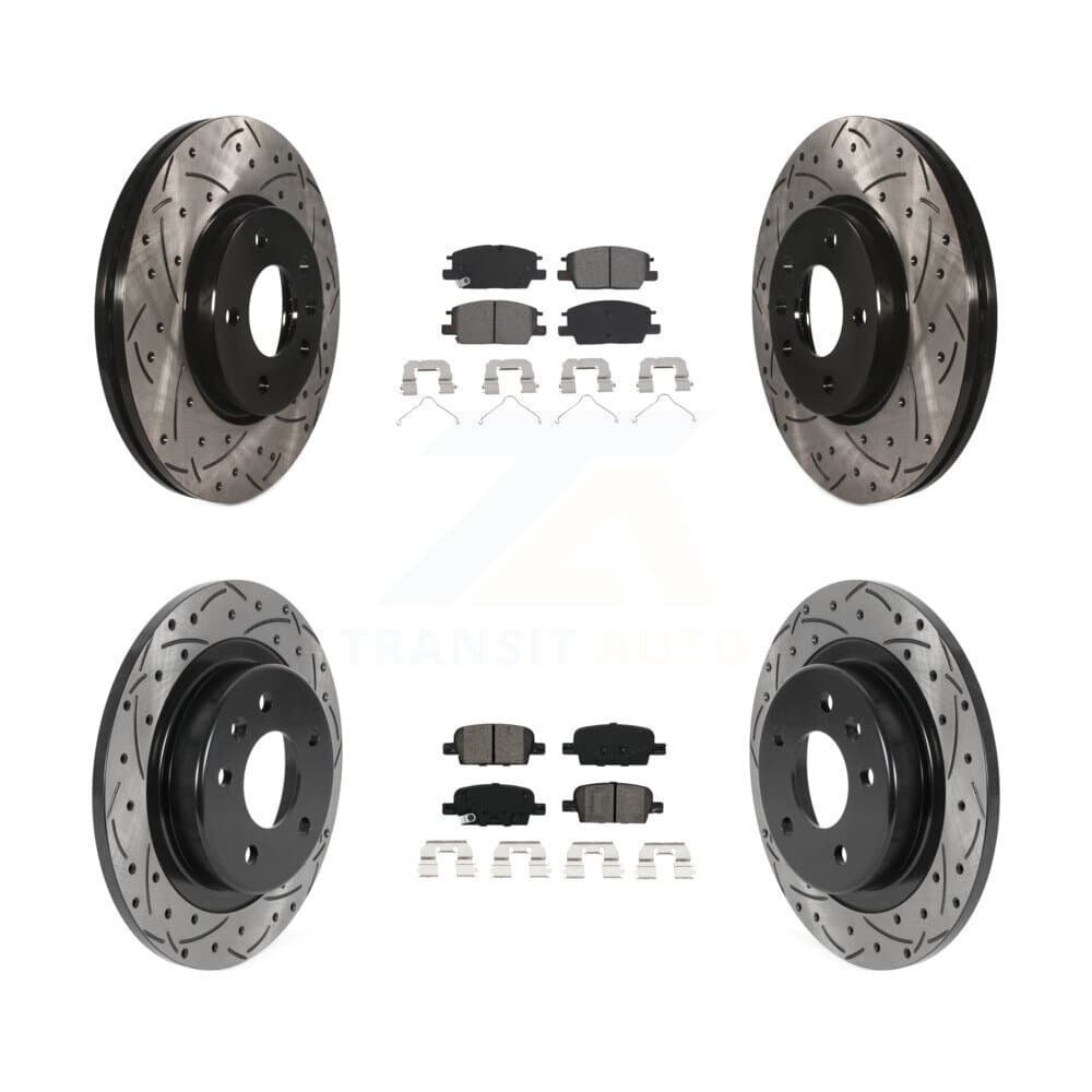 Transit Auto - KDS-100708 - Front and Rear Disc Brake Kits image 1
