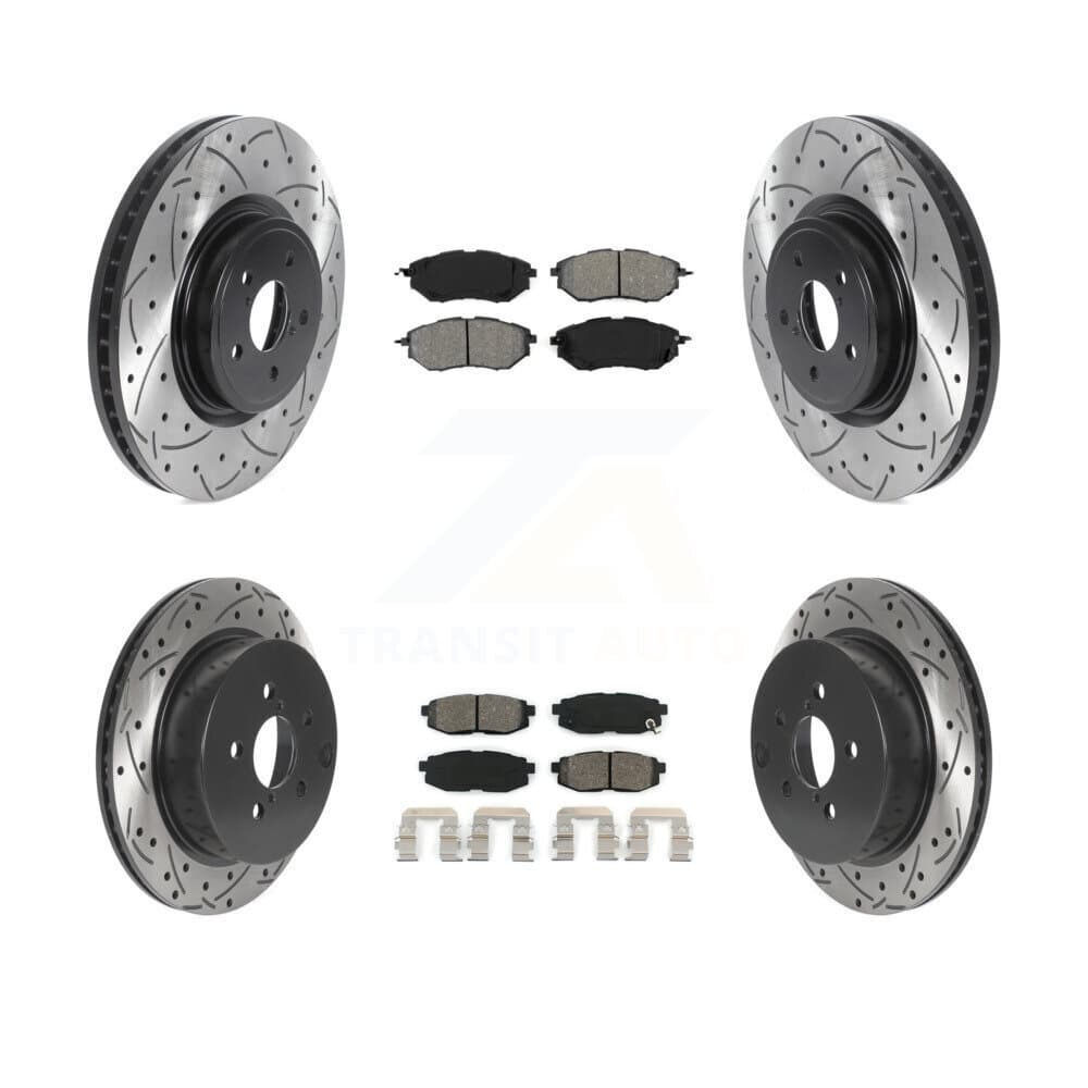 Transit Auto - KDS-100727 - Front and Rear Disc Brake Kits image 1