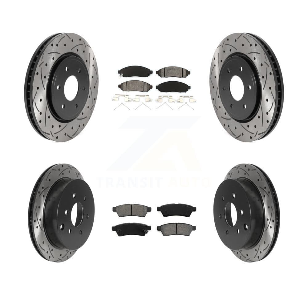 Transit Auto - KDS-100728 - Front and Rear Disc Brake Kits image 1