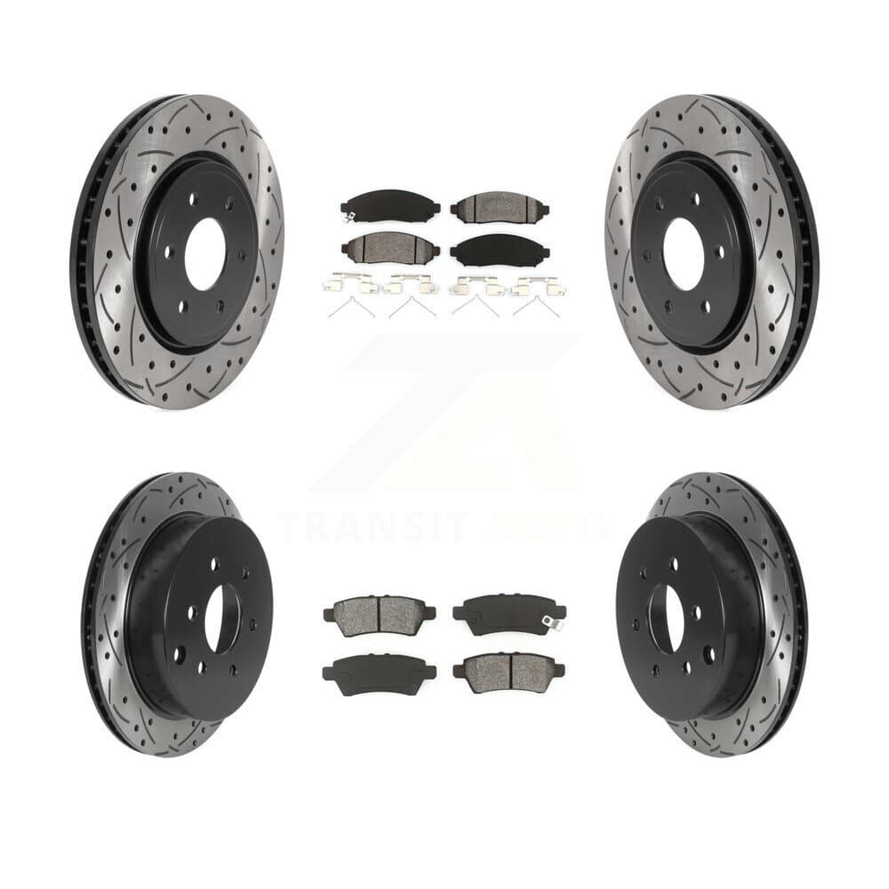 Transit Auto - KDS-100729 - Front and Rear Disc Brake Kits image 1