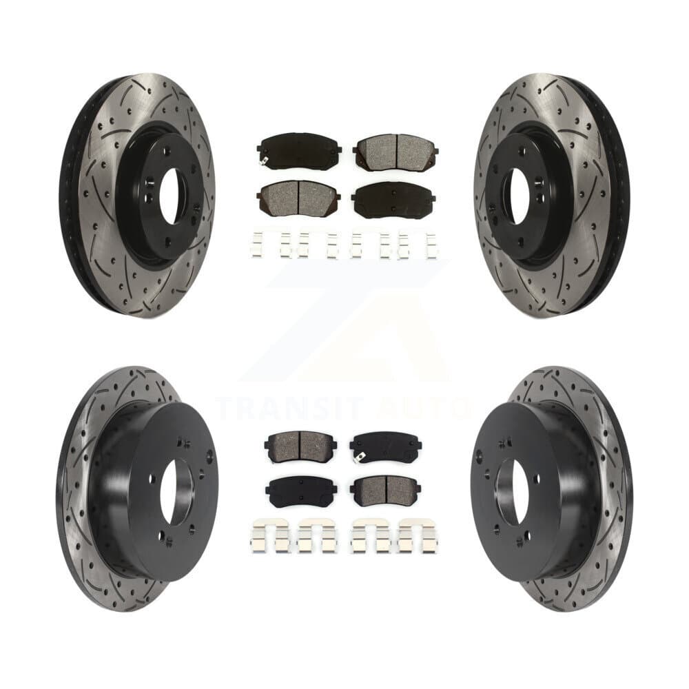 Transit Auto - KDS-100730 - Front and Rear Disc Brake Kits image 1