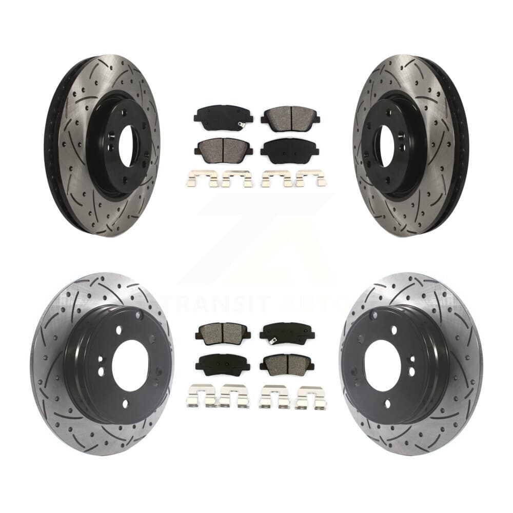 Transit Auto - KDS-100732 - Front and Rear Disc Brake Kits image 1