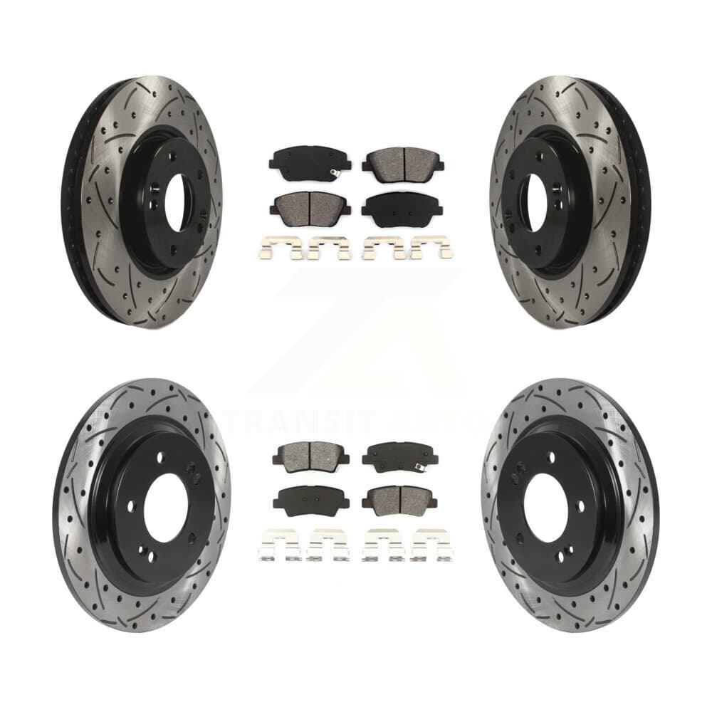 Transit Auto - KDS-100733 - Front and Rear Disc Brake Kits image 1