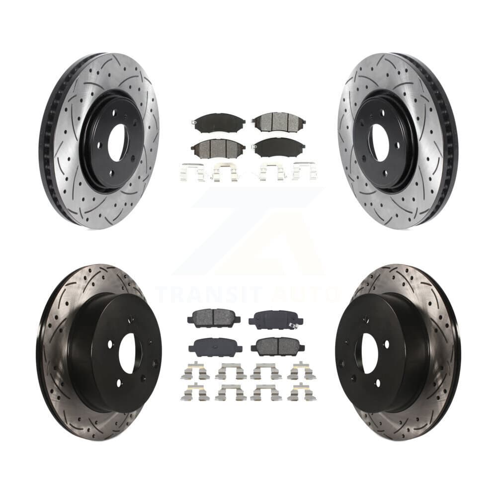 Transit Auto - KDS-100736 - Front and Rear Disc Brake Kits image 1