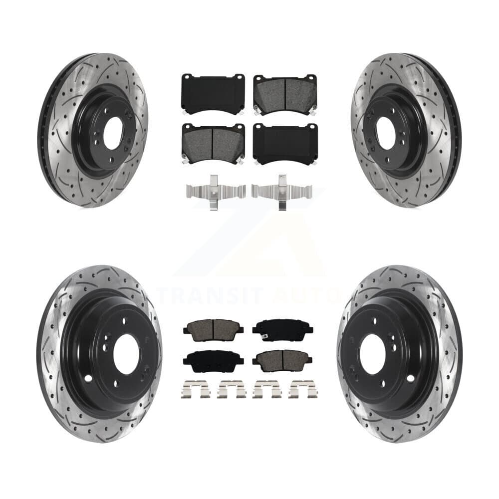 Transit Auto - KDS-100743 - Front and Rear Disc Brake Kits image 1