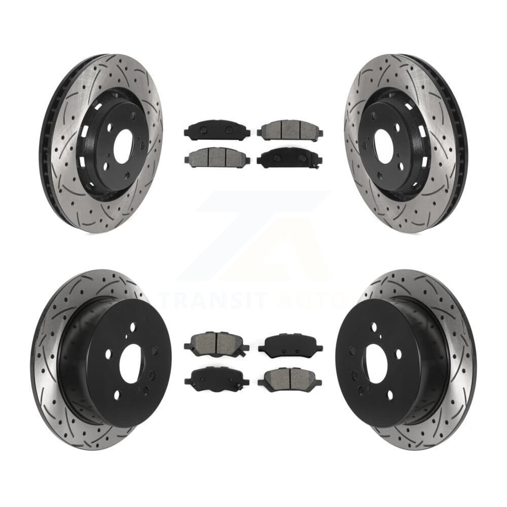 Transit Auto - KDS-100747 - Front and Rear Disc Brake Kits image 1