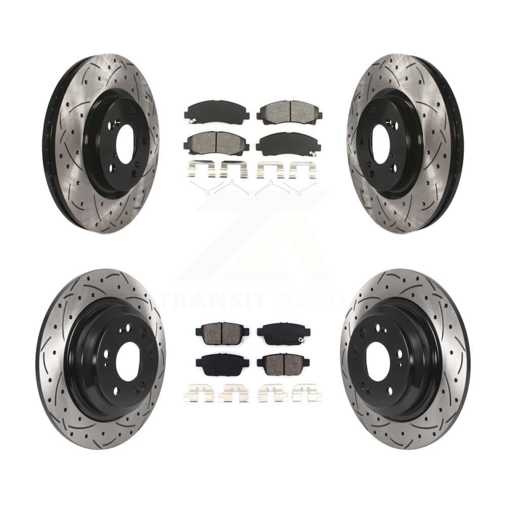 Transit Auto - KDS-100748 - Front and Rear Disc Brake Kits image 1