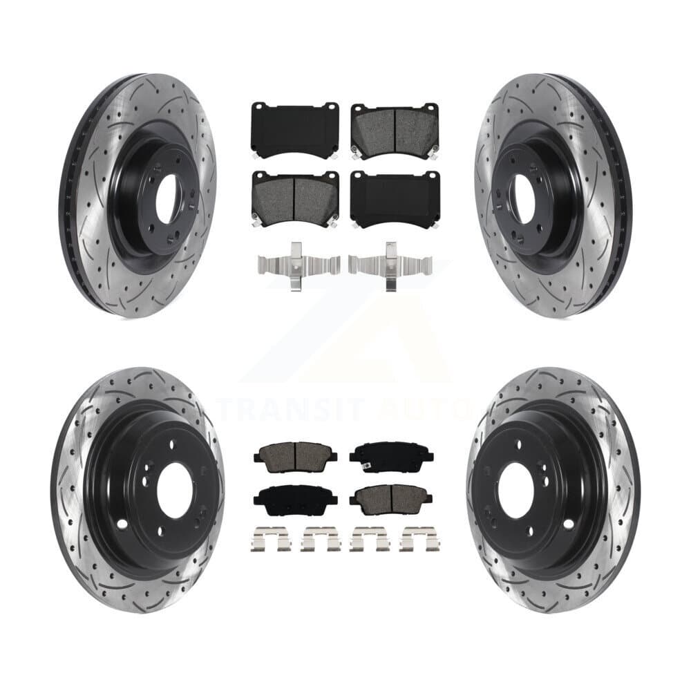Transit Auto - KDS-100749 - Front and Rear Disc Brake Kits image 1
