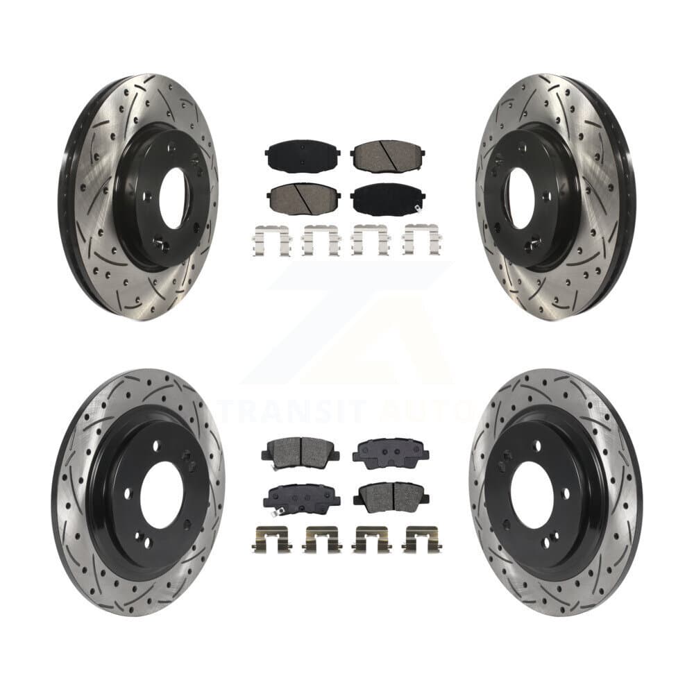 Transit Auto - KDS-100750 - Front and Rear Disc Brake Kits image 1