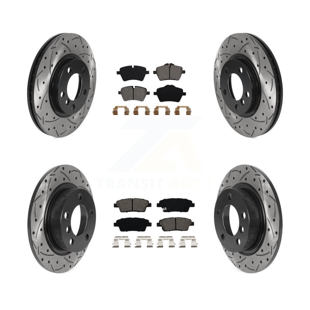 Transit Auto - KDS-100763 - Front and Rear Disc Brake Kits image 1