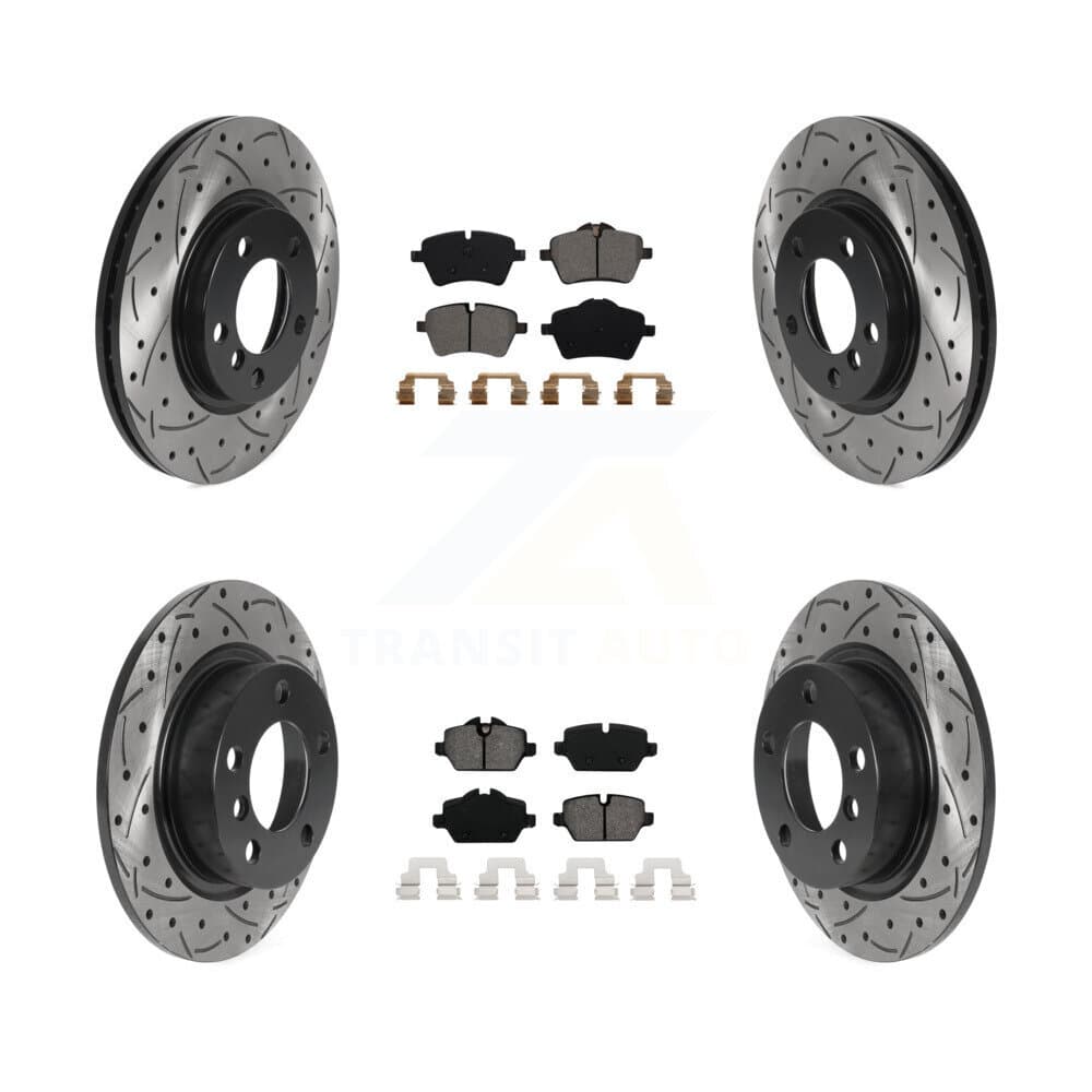 Transit Auto - KDS-100764 - Front and Rear Disc Brake Kits image 1