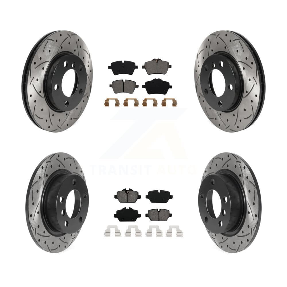 Transit Auto - KDS-100766 - Front and Rear Disc Brake Kits image 1