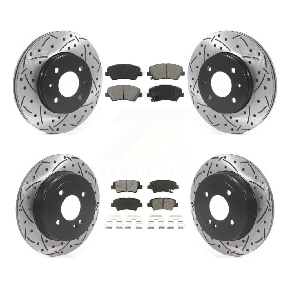 Transit Auto - KDS-100767 - Front and Rear Disc Brake Kits image 1