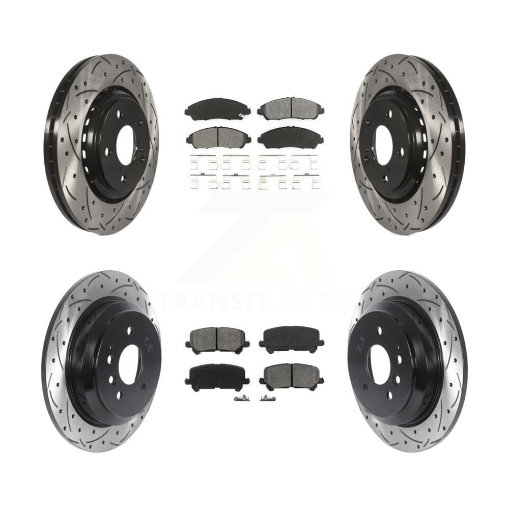 Transit Auto - KDS-100770 - Front and Rear Disc Brake Kits image 1