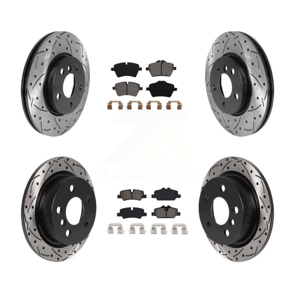 Transit Auto - KDS-100772 - Front and Rear Disc Brake Kits image 1