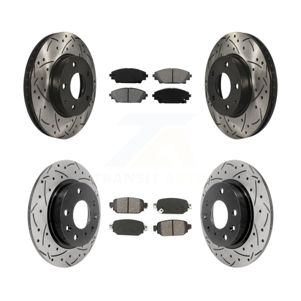 Transit Auto - KDS-100840 - Front and Rear Disc Brake Kits image 1