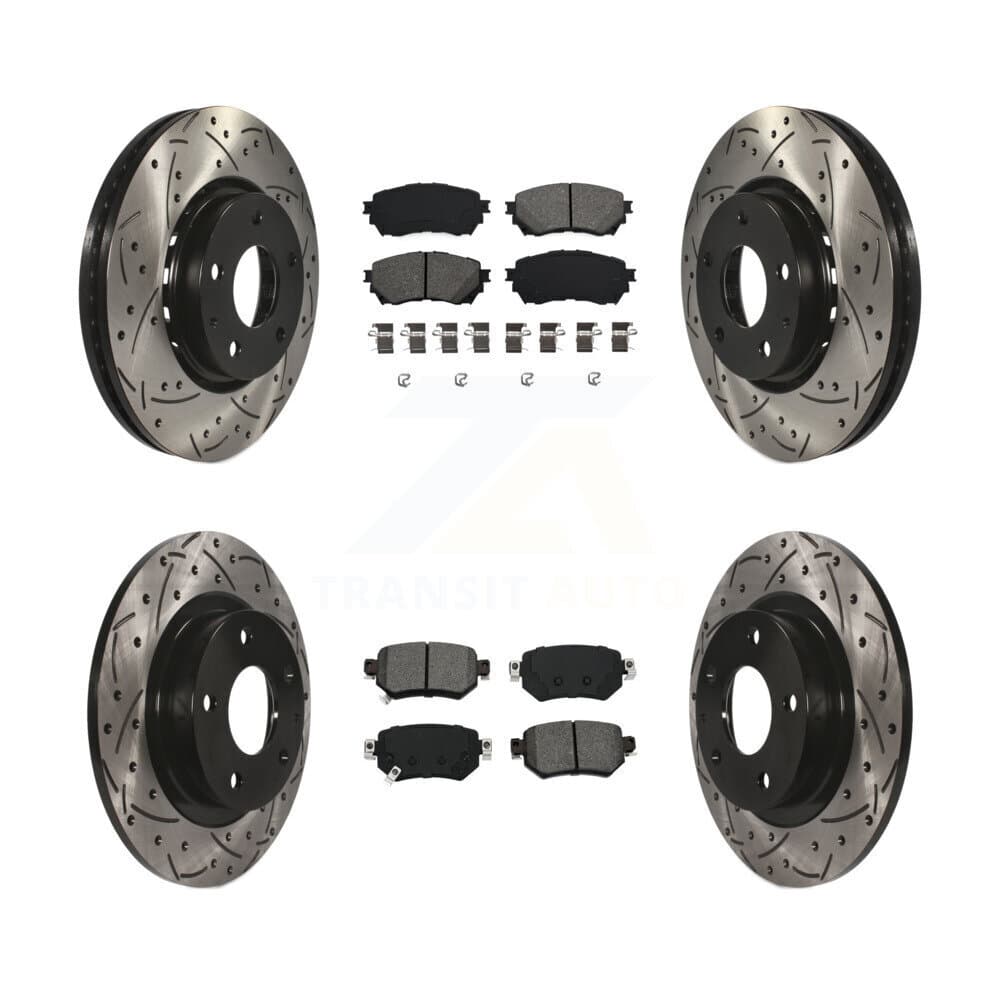 Transit Auto - KDS-100847 - Front and Rear Disc Brake Kits image 1
