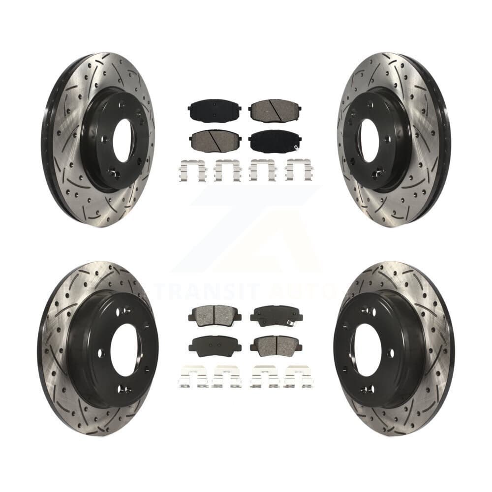 Transit Auto - KDS-100849 - Front and Rear Disc Brake Kits image 1