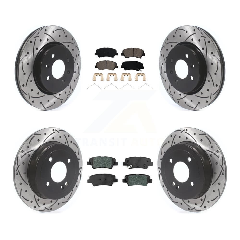 Transit Auto - KDS-100863 - Front and Rear Disc Brake Kits image 1
