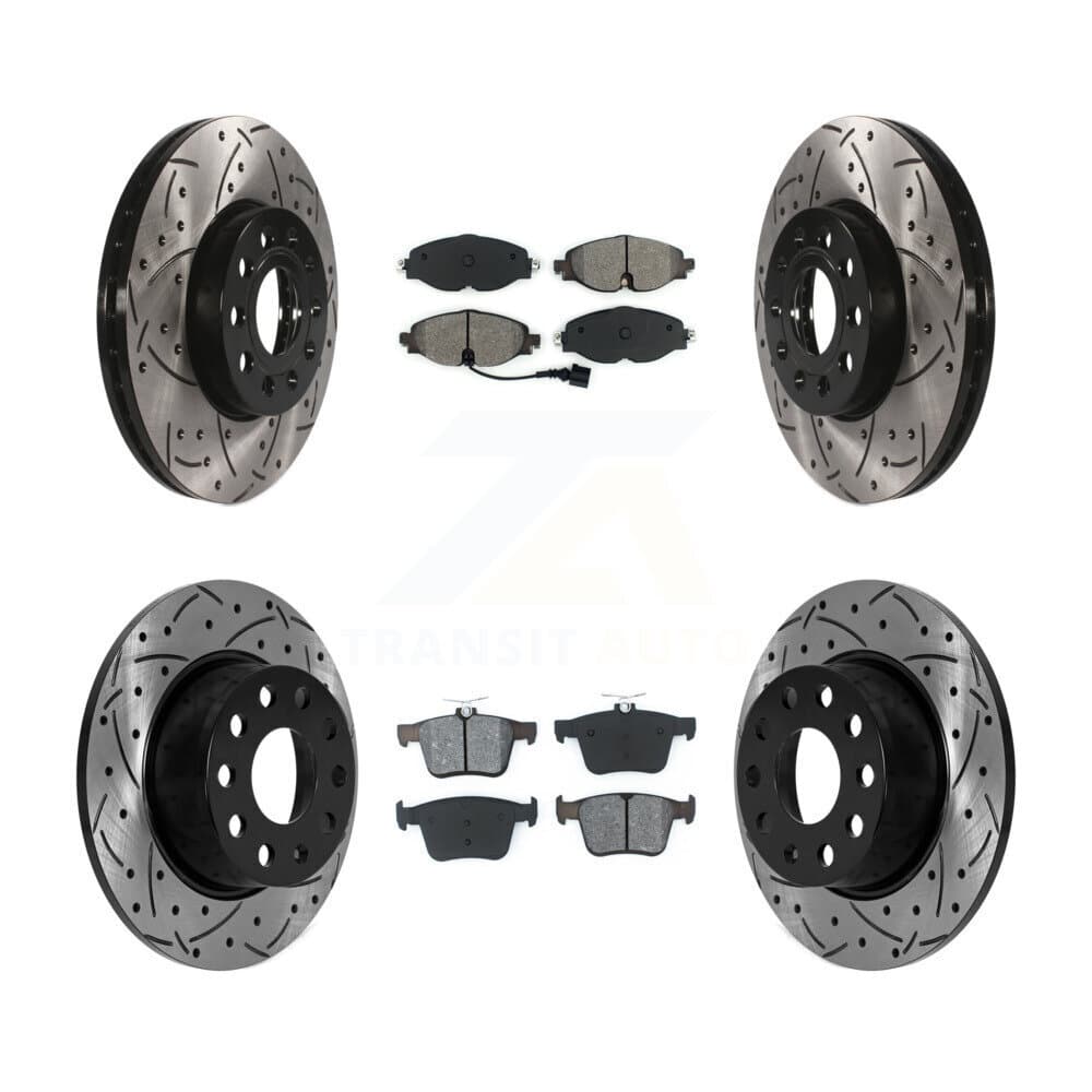 Transit Auto - KDS-100871 - Front and Rear Disc Brake Kits image 1