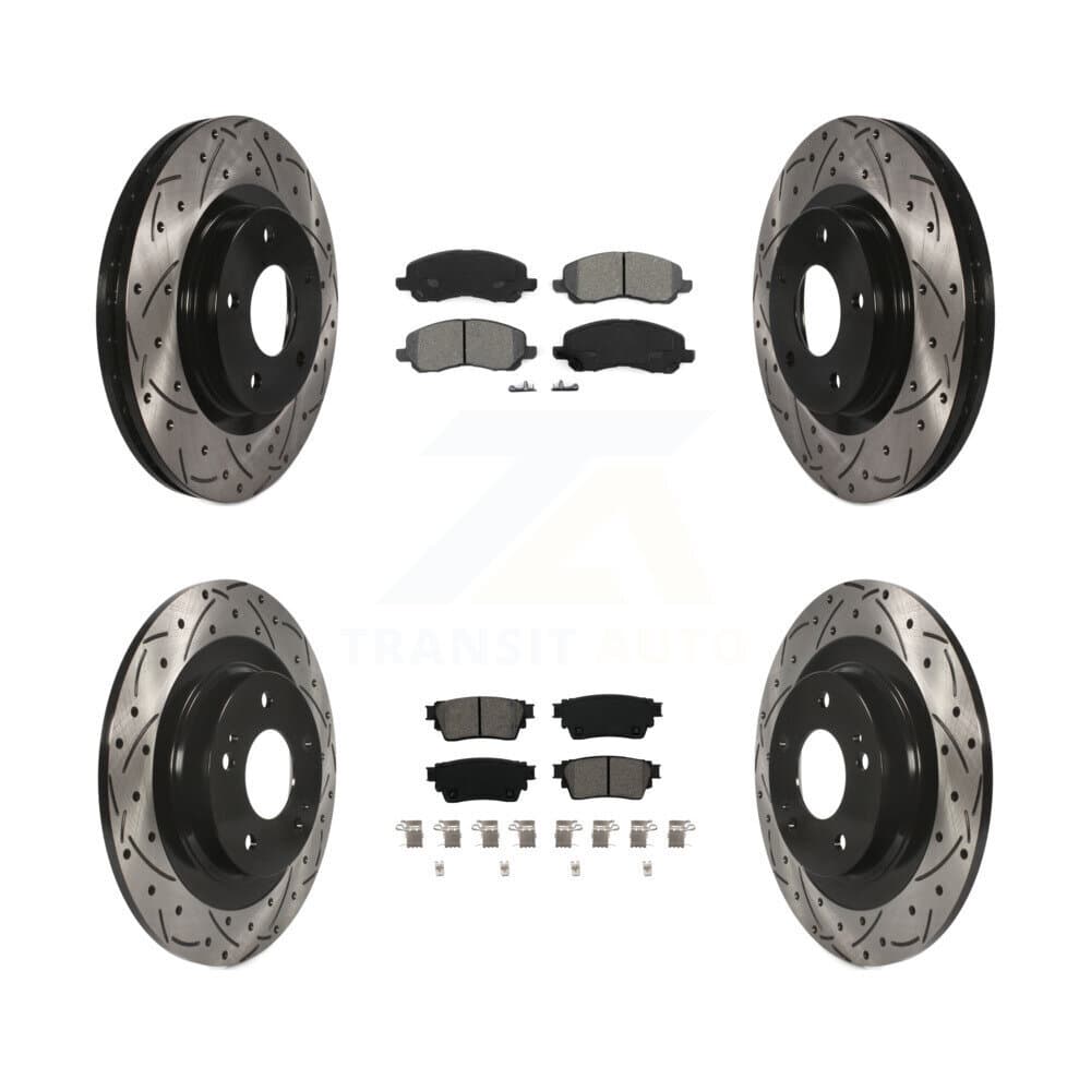 Transit Auto - KDS-100886 - Front and Rear Disc Brake Kits image 1