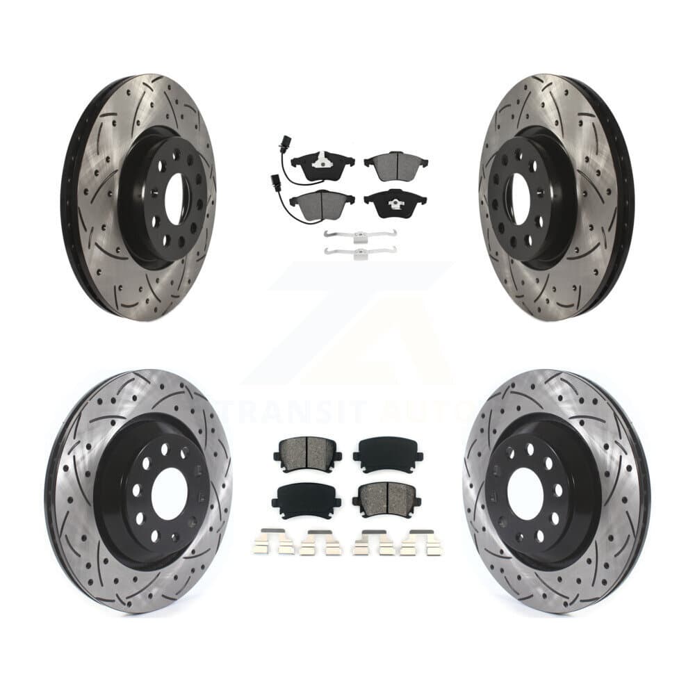 Transit Auto - KDS-100895 - Front and Rear Disc Brake Kits image 1
