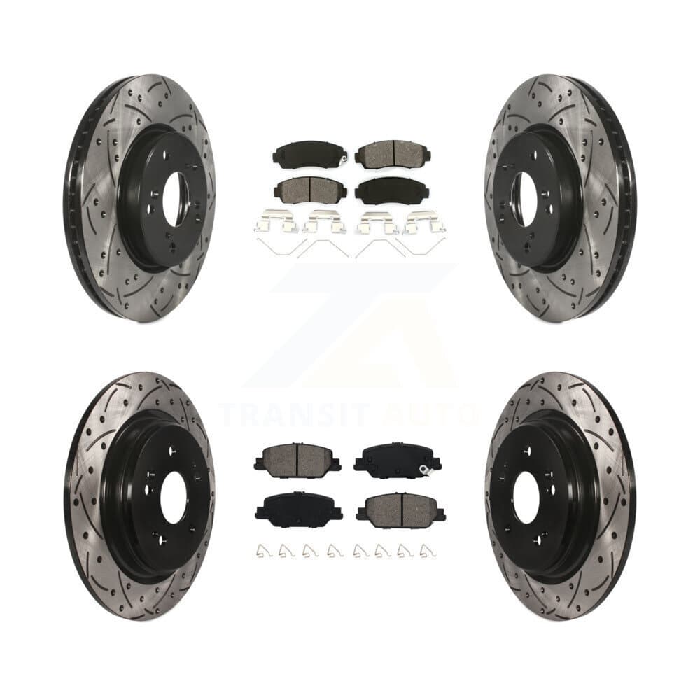 Transit Auto - KDS-100908 - Front and Rear Disc Brake Kits image 1