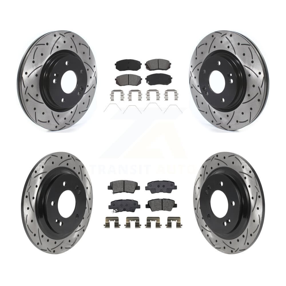 Transit Auto - KDS-100925 - Front and Rear Disc Brake Kits image 1