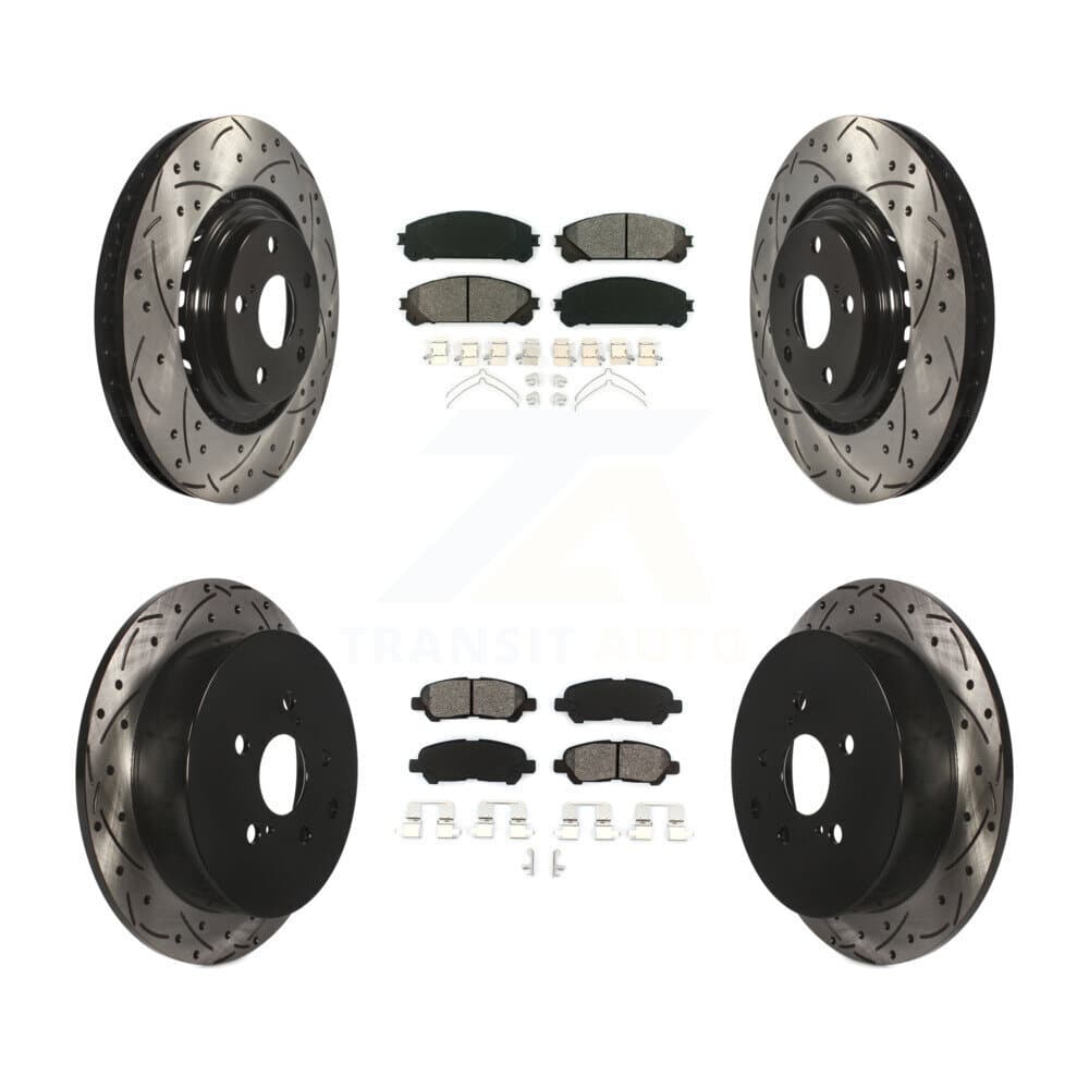 Transit Auto - KDS-100932 - Front and Rear Disc Brake Kits image 1