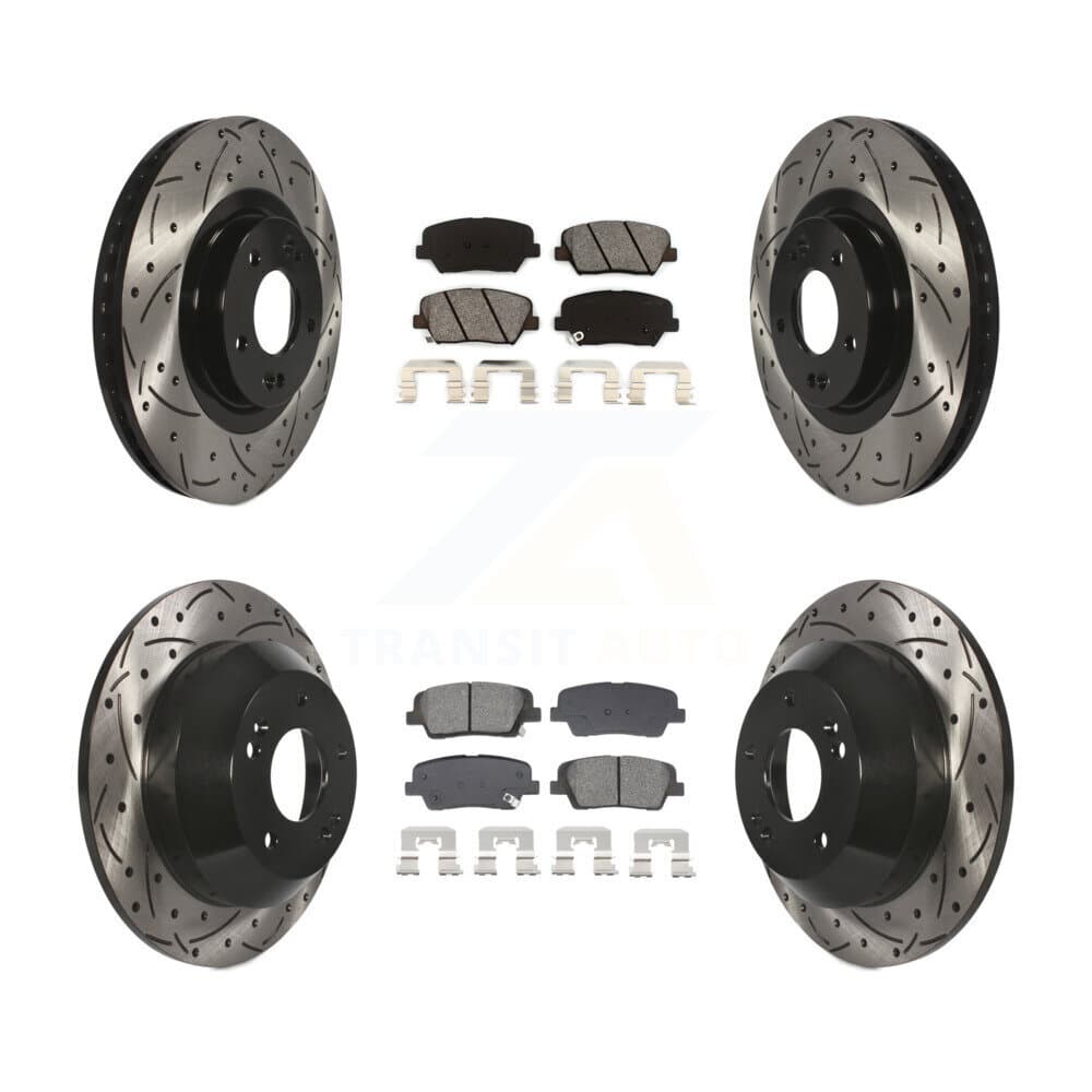 Transit Auto - KDS-100956 - Front and Rear Disc Brake Kits image 1