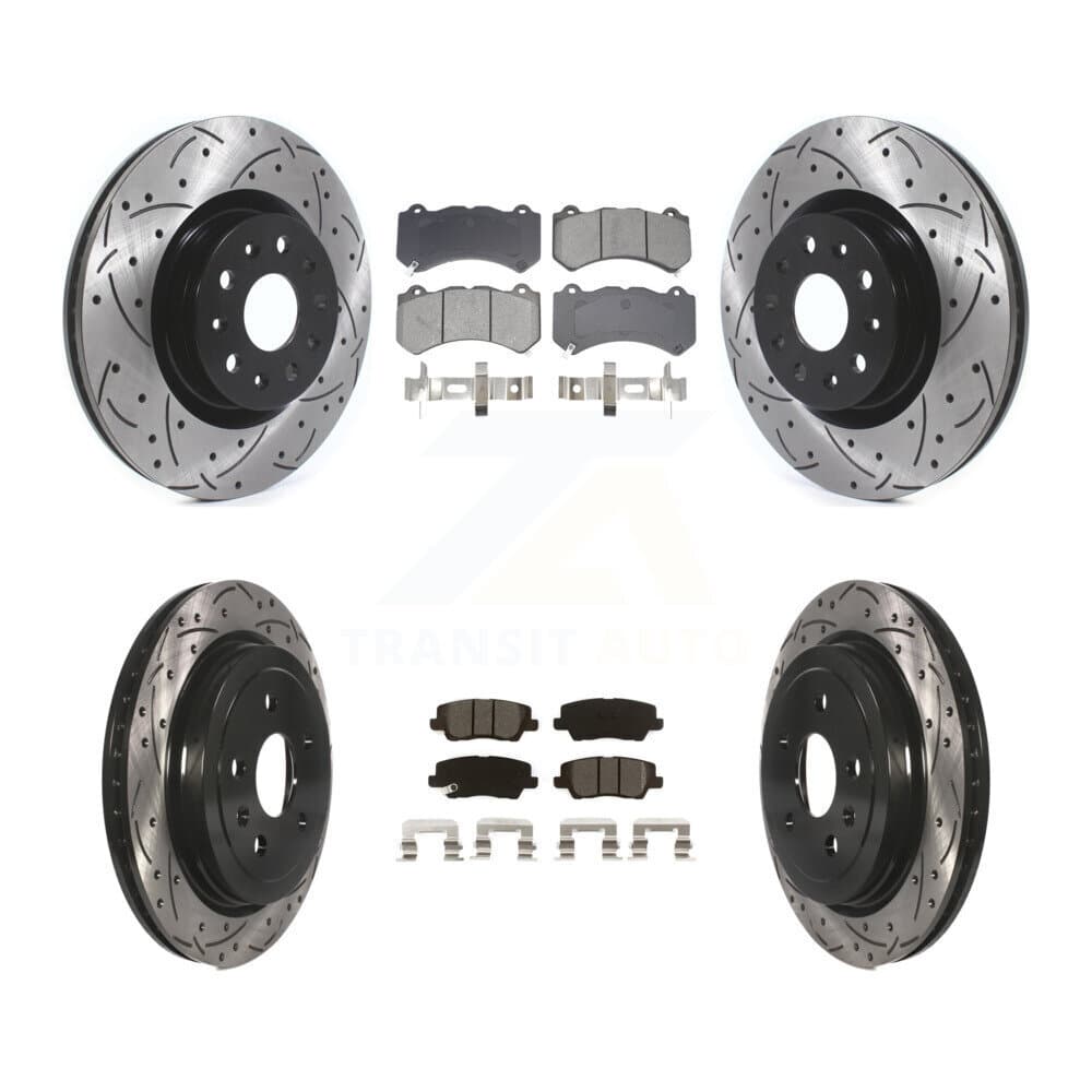 Transit Auto - KDS-100960 - Front and Rear Disc Brake Kits image 1