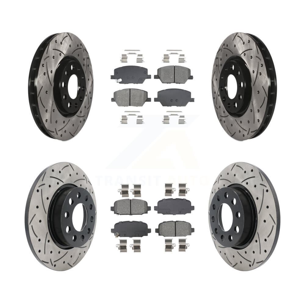 Transit Auto - KDS-100970 - Front and Rear Disc Brake Kits image 1