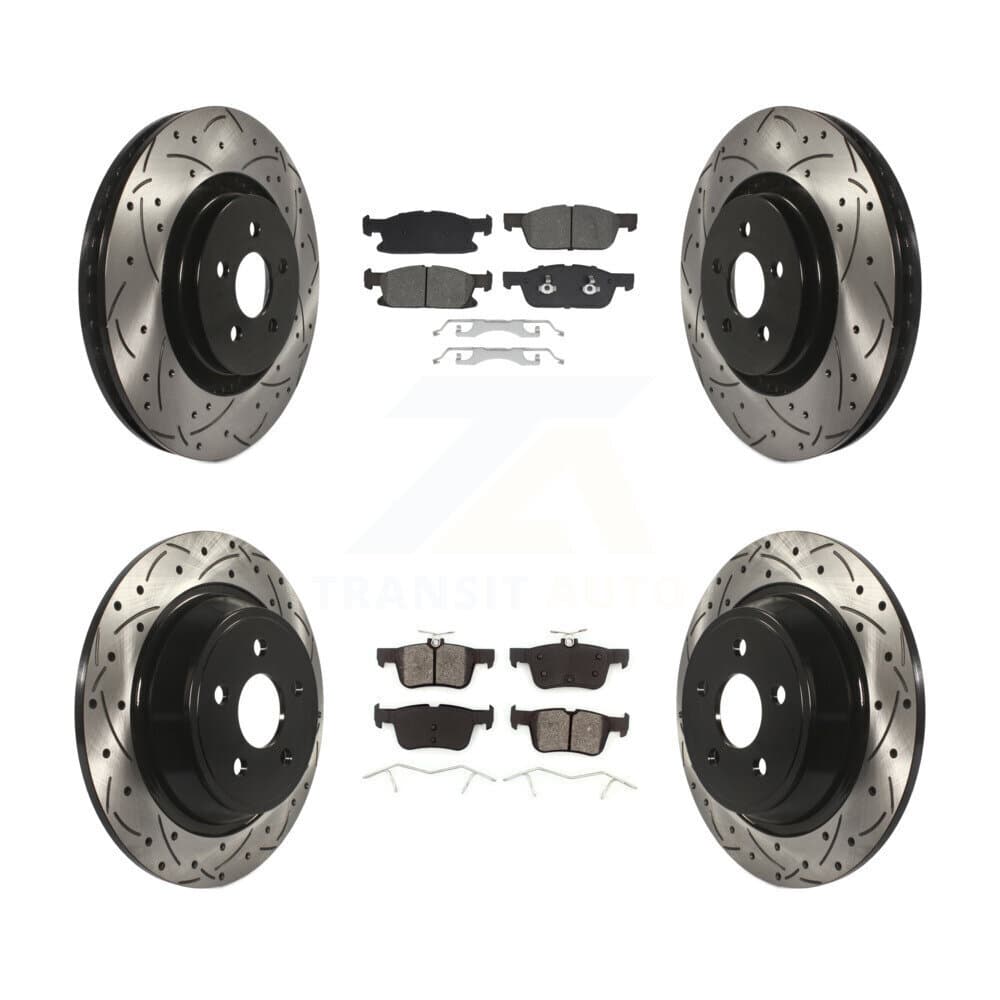 Transit Auto - KDS-100971 - Front and Rear Disc Brake Kits image 1