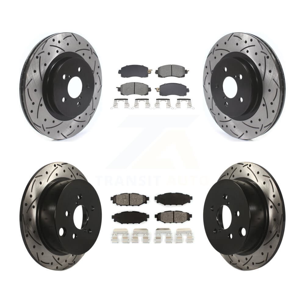 Transit Auto - KDS-100980 - Front and Rear Disc Brake Kits image 1