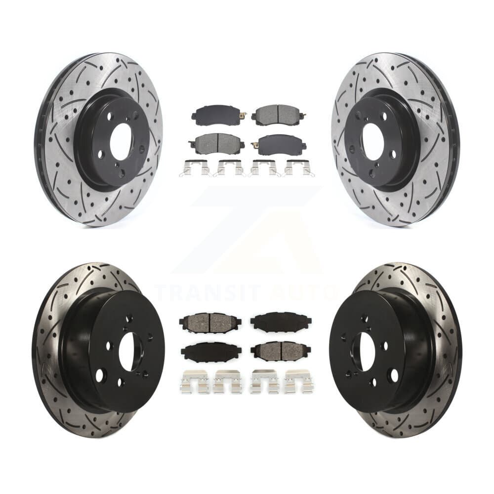 Transit Auto - KDS-100981 - Front and Rear Disc Brake Kits image 1
