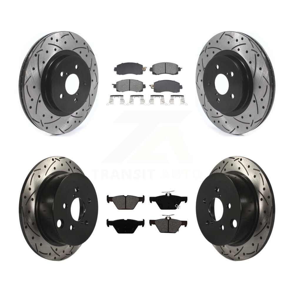 Transit Auto - KDS-100982 - Front and Rear Disc Brake Kits image 1