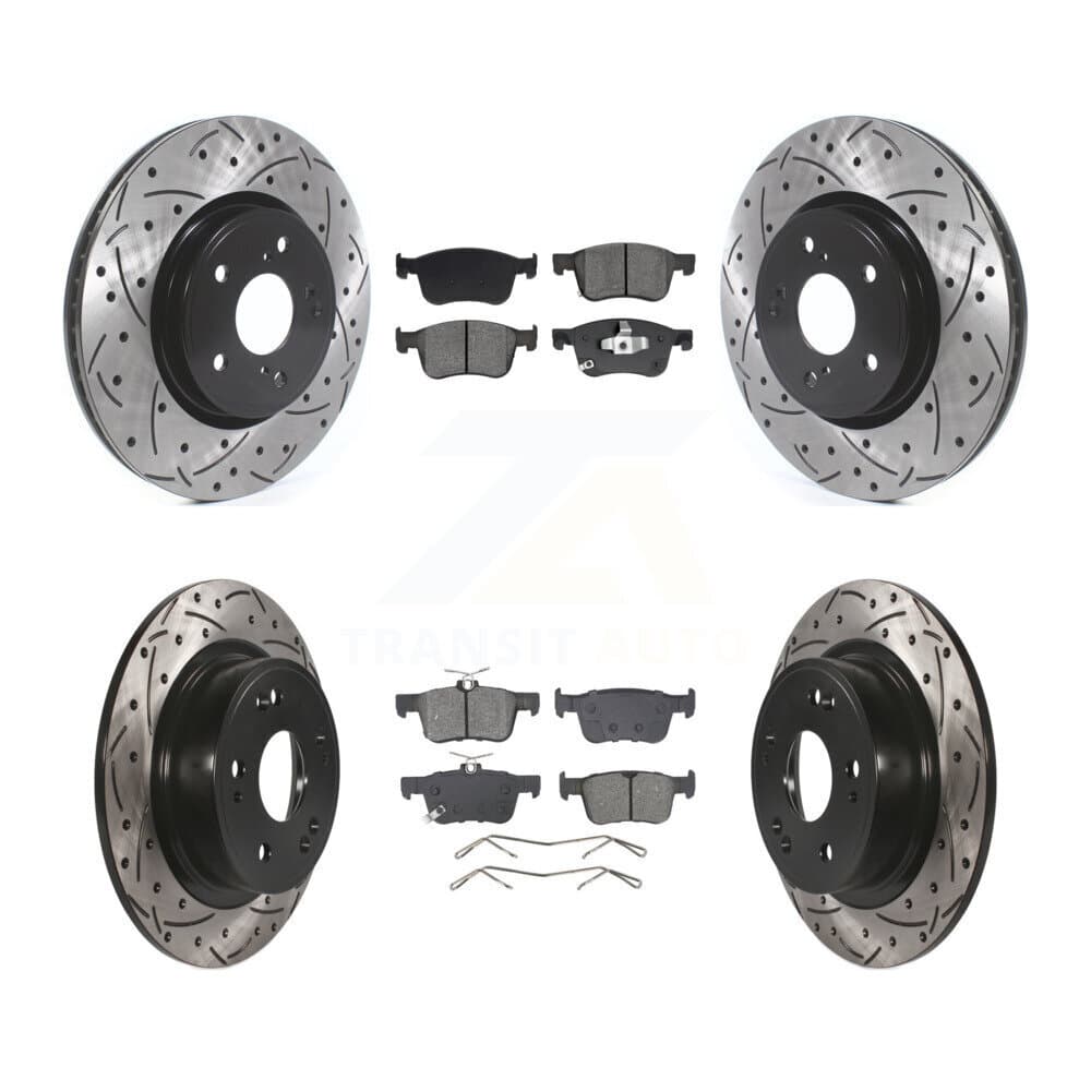 Transit Auto - KDS-100983 - Front and Rear Disc Brake Kits image 1