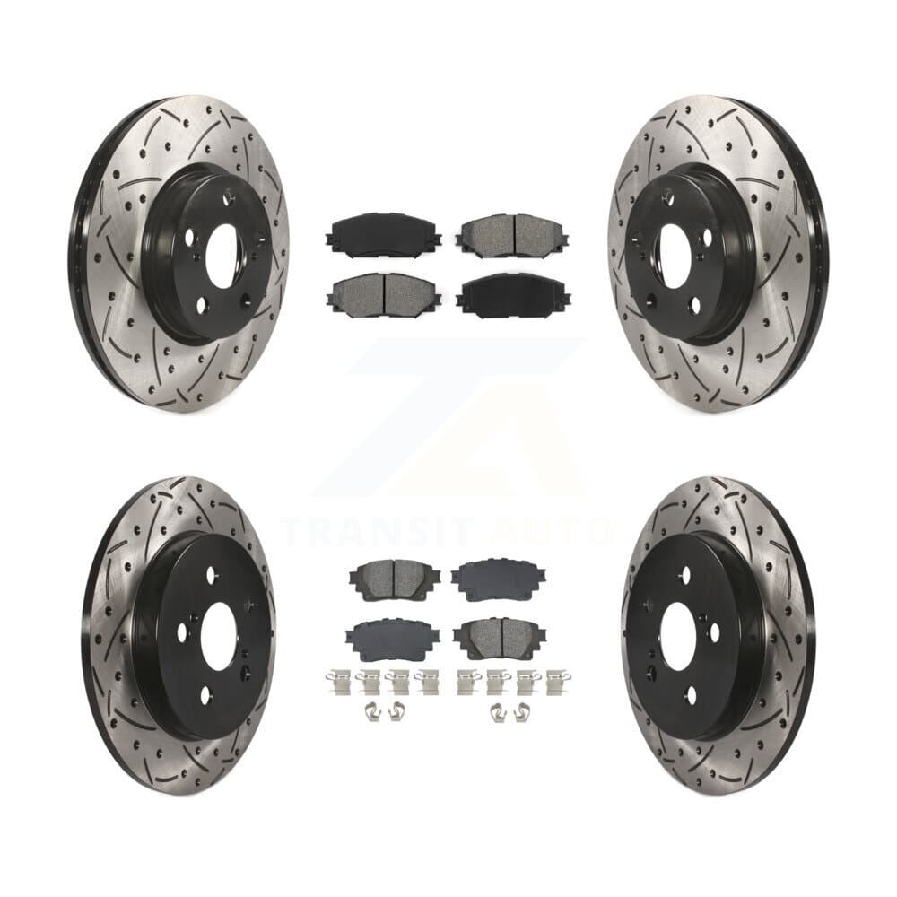 Transit Auto - KDS-100986 - Front and Rear Disc Brake Kits image 1