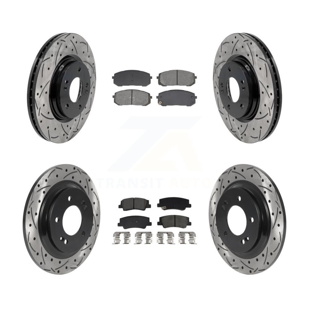 Transit Auto - KDS-100993 - Front and Rear Disc Brake Kits image 1